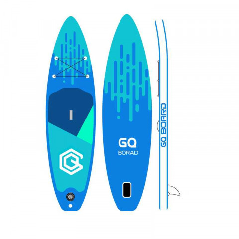 Сапборд GQ RD (335*81*15) синий, код 78928