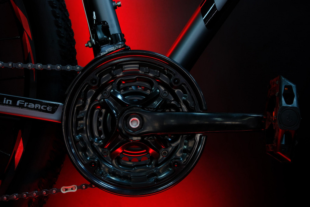 Lorak LX3 Матовый Серый/Красный рама 17 (на рост 155-173)