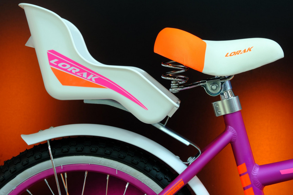 LORAK JUNIOR 18 Girl Doll Матовый Фиолетовый/Оранжевый