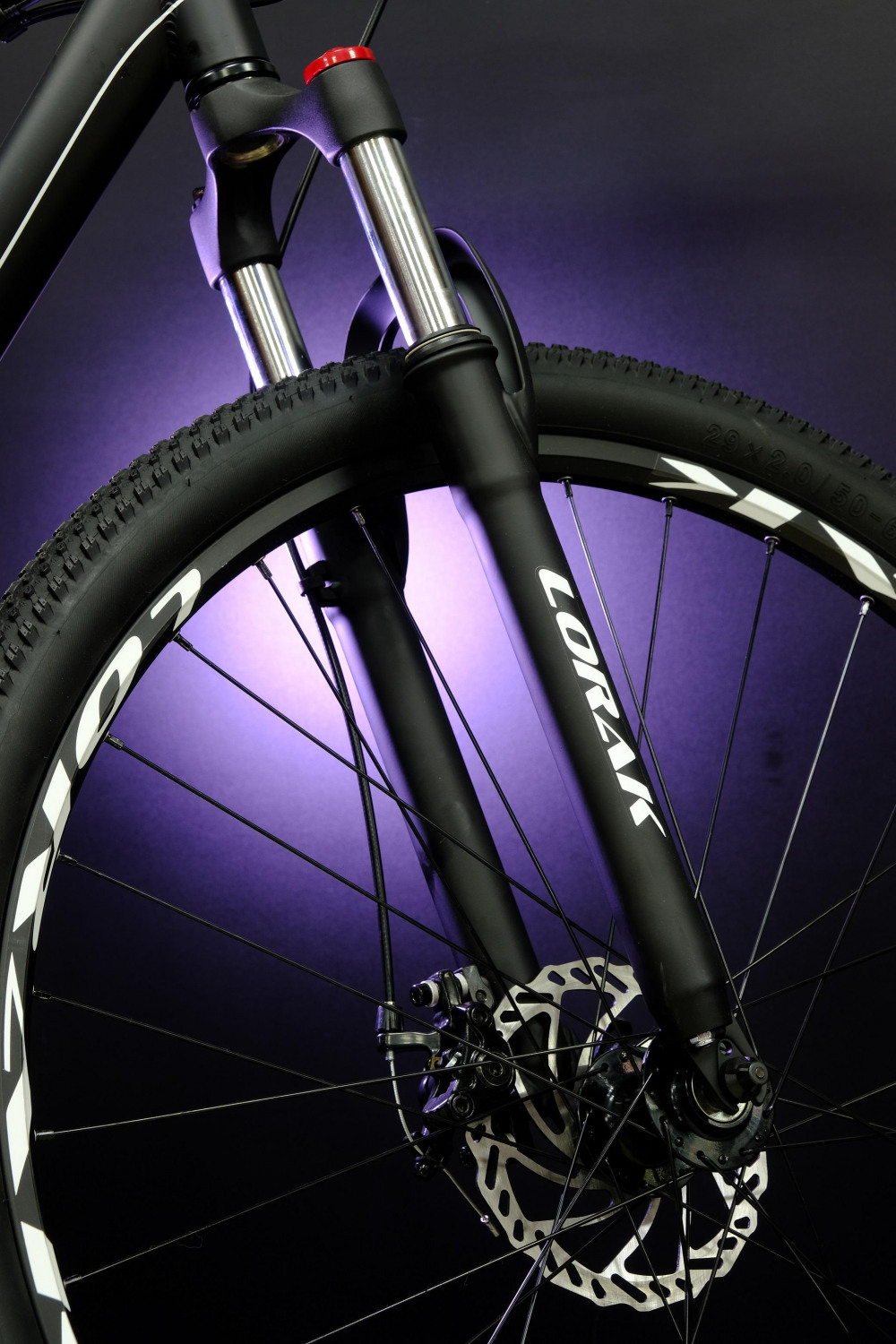 Lorak MAX 29 Матовый Чёрный/Белый 21р (на рост 183-190)