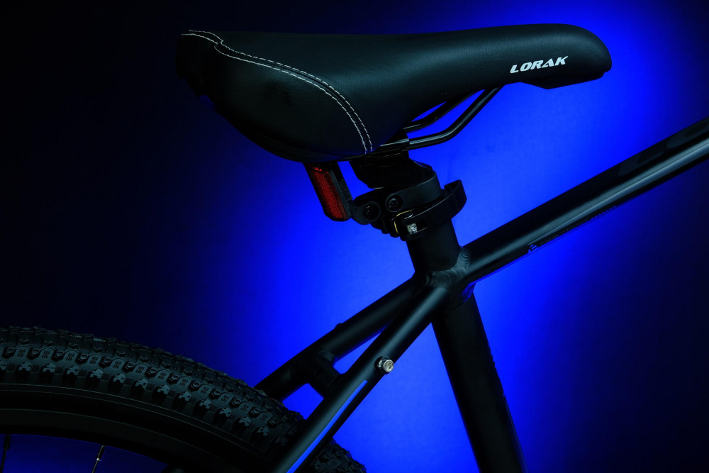 LORAK M-07 Prom Матовый Чёрный/Синий 19р (на рост 171-182)