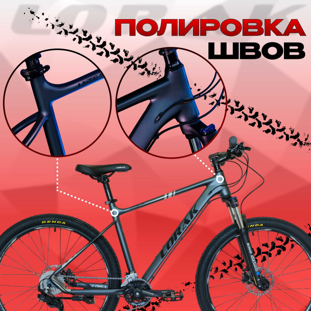 LORAK LX250 SE Матовый Серый 21р (на рост 183-190)