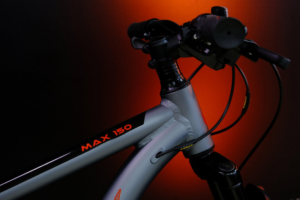 LORAK MAX 150 Матовый Серый/Оранжевый 17р (на рост 155-173)