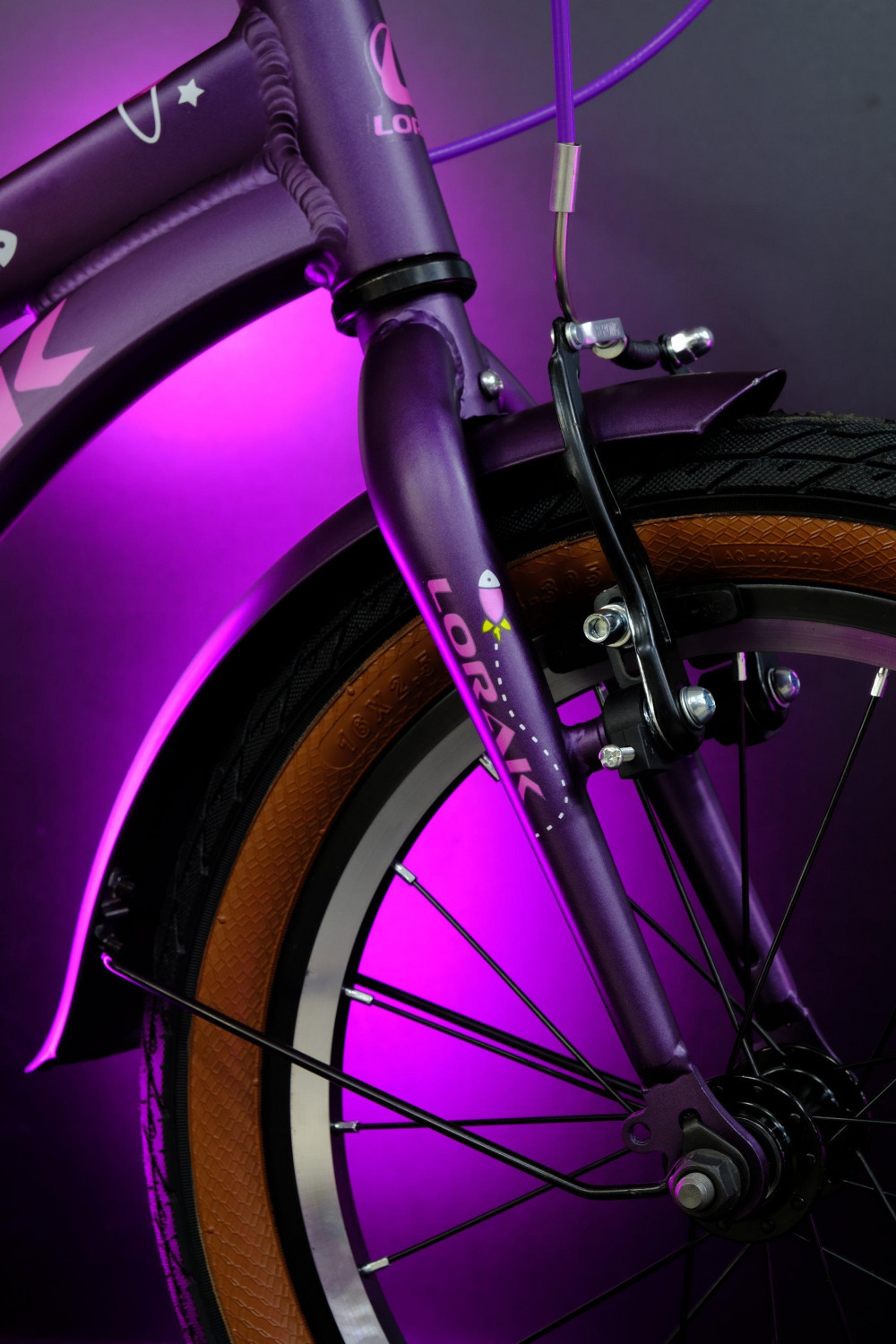 LORAK SHARK 160 Lite Матовый Фиолетовый