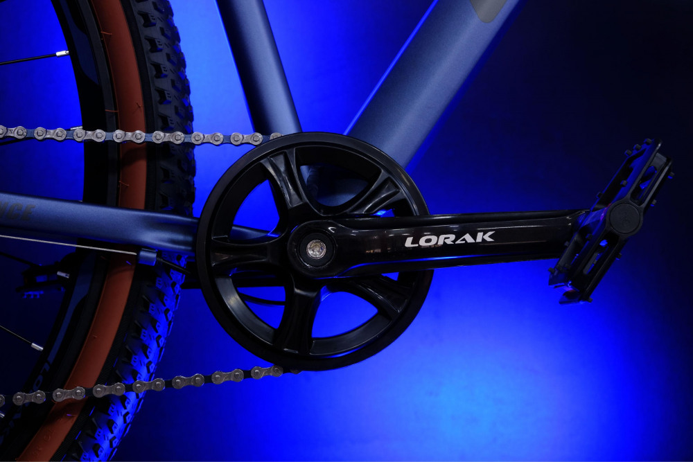 LORAK Fast Brown 29 Матовый Синий рама 17 (на рост 165-175)